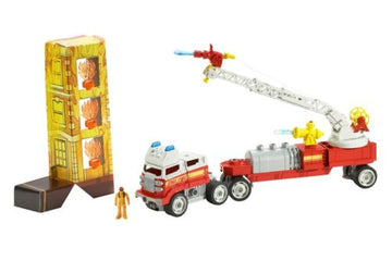 Mattel Matchbox Mega Rig Fire Brigade