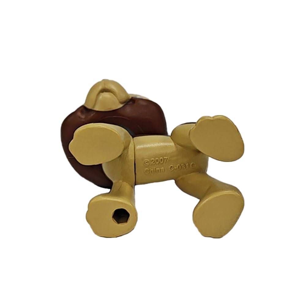 SRJLPS Brown Star Great Dane Dog #817 Mini Pet Toys Animal Figure
