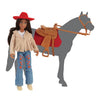 Breyer Horses Freedom Series | Sylvie - Western Rider & Tack | Model # B-FS-10719