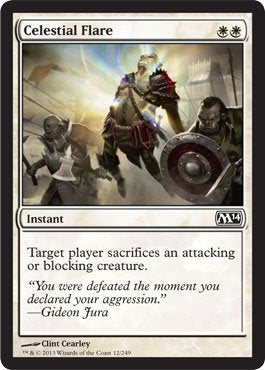 Magic The Gathering - Celestial Flare (12/249) - Magic 2014