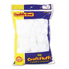 Creativity Street Craft Fluffs, 100 Pack, White (CKC6400), 1 in