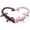 2PCS 3D Printed Dragon with Heart Design - 12.7 Inches Light and Dark Heart Themed Articulating Dragons, Rotating Hearts Tail - Perfect Home Decor or