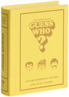 WS Game Company Guess Who? Vintage Bookshelf Edition, Linen Wrapped Book Box & Slipcase, Inspired by 1991 Version, Classic Board Games for Kids