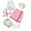 Our Generation - Sp-Aaaah Day - Salon Set - Foot Bath, Towel, and Cucumber Mask - 18-Inch Doll Accessories - Pretend Play - Toy for Kids 3 Years +