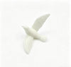 Dollhouse Miniature White Plastic Doves, Tiny Mini Birds, for Fairy Garden, Diorama, Miniature Decoration (7PCS)