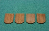 Alessio Miniatures Economy Cedar Shingles, Hexagon, 500/pk