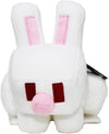 Mattel Minecraft White Rabbit Plush Figure 8 Inches, Gift for Fans Aged 3 and Up, HWF86