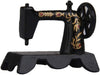 Black 1:12 Mini Lovely Alloy Sewing Machine Miniature Dollhouse Model Decoration Interior Decoration Accessories Convenient