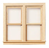 Dolls House Side By Side Working Window Wooden Miniature 1:12 Builders DIY