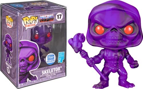 Masters of The Universe Funko Pop! Skeletor (Artist Series) (with Pop! Hard Stack) #17