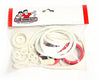 Game Room Guys Williams Blue Chip Pinball White Rubber Ring Kit