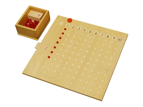 Kid Advance Montessori Multiplication Bead Board