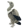 JIANEEXSQ Cute Life Like Vulture Stuffed Animal Plush Toy Simulation Cinereous Vulture Doll Children Birthday Gift 14in