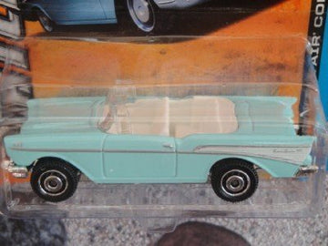 MATCHBOX MBX ADVENTURE CITY BLUE CHEVY BEL AIR CONVERTIBLE 15 OF 120
