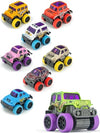 Monster Truck Christmas Stocking Stuffers for Boys Age 3-6 - Pull Back Monster Trucks for Party Favors, Set of 8