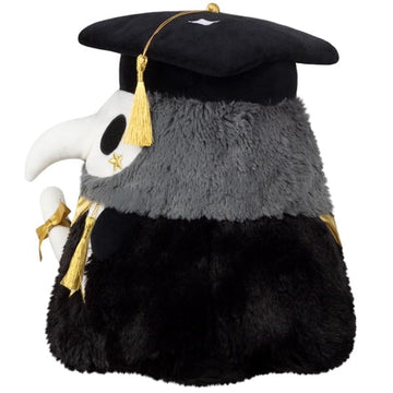 Squishable - Mini Graduation Plague Doctor - The Mysterious Doctor Plague Collection - 10 in - Soft Toy Collectible Stuffed Animal
