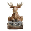 Spoontiques Moose Garden Statue - Decorative Garden Statue - Colorful Home Décor for Indoor or Outdoor Use - Patio Decoration - Garden Accessory