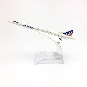 yuanpulalala Concorde Type Aircraft Model French British cola Alloy Solid Gift Collection Static Display (France)