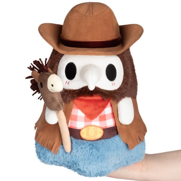 Squishable - Mini Cowboy Plague Doctor & Nurse Set - The Mysterious Doctor Plague Collection - 10.5 in - Soft Toy Collectible Stuffed Animal