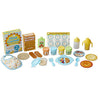 Melissa & Doug Mine to Love Mealtime Play Set for Dolls with Bottle, Pretend Baby Food Jars, Snack Pouch, More (24 pcs)