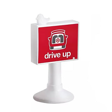 Fisher-Price Replacement Part for Collectible Little People Target Run Dollhouse Playset HXX97 - Replacement Drive Up Shopping Pick Up Sign