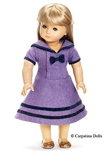 Private School Purple Dress - Fits 18" American Girl Dolls