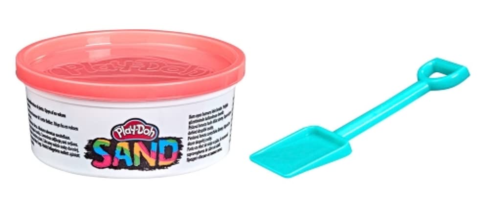 Play-Doh Scoopable Sand - 6oz Can Plus Mini Shovel (Pink)