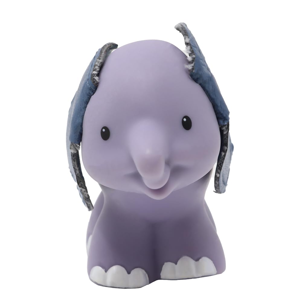 Fisher-Price Replacement Part for Collectible Little People Noah's Ark or Zoo Playset K0475 - Replacement Elephant Figure with Leather Like Touch and