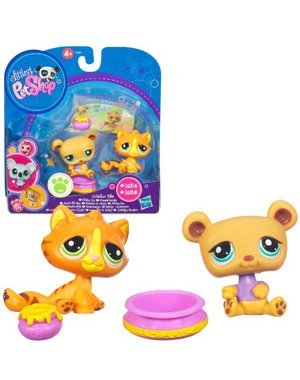 Littlest Pet Shop Collector Pet Pairs Series 1 Figures Baby Tiger Bear