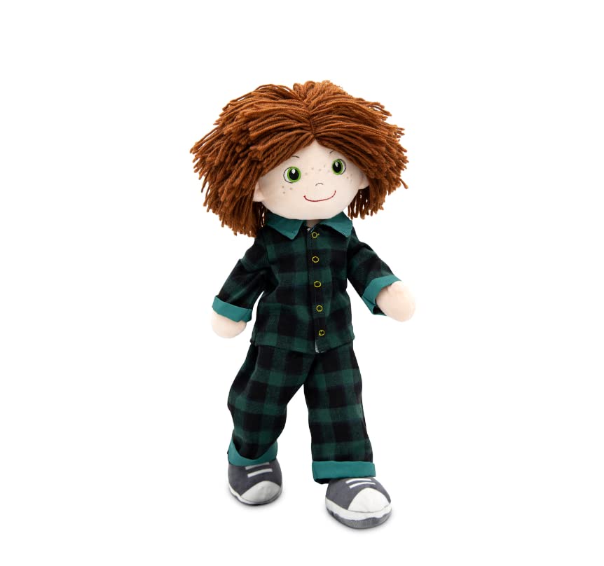 PLUSHIBLE BRIDGING MILES WITH SMILES Soft Plush Baby Doll - 18 Inch Rag Dolls for Girls and Boys, Infants & Babies, My First Plush for 1 Year Old