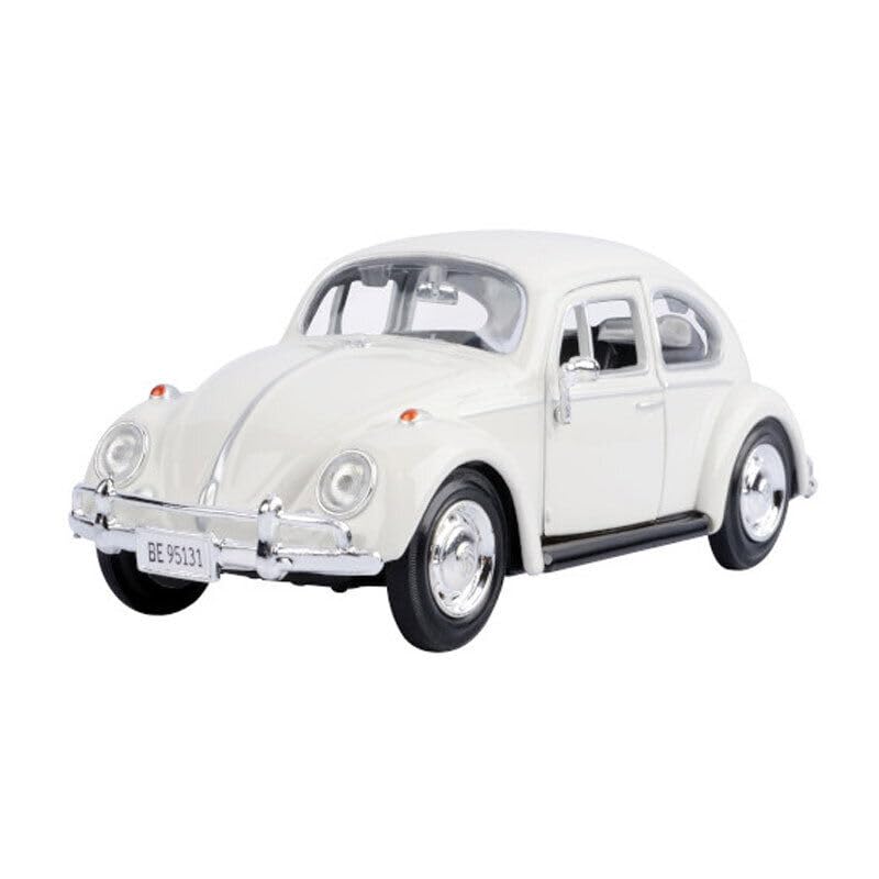 1966 Beetle White On Her Majesty's Secret Service (1969) Movie Series 1/24 Diecast Model Car by Motormax 79854w