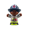Replacement Part for Fisher-Price Little People to The Rescue Fire Truck Playset - GGT34 ~ Replacement African American Fireman Fire Fighter Figure ~