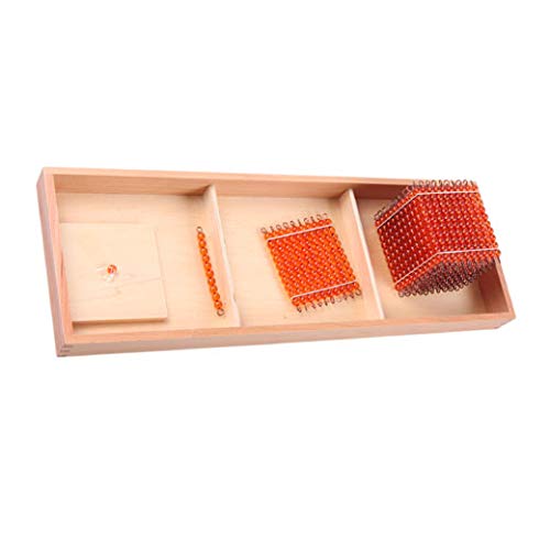 Introduction to Decimal Quantity with Trays- Montessori Materials for Kindergarten
