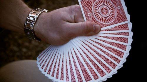 Tally-Ho Playing Cards - Circle Back - RED