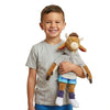 Jay Franco Space Jam Goat 22 Inch Plush Stuffed Animal Pillow Buddy - Super Soft Microfiber, Machine Washable, Embroidered Details, Cozy Kids Gift