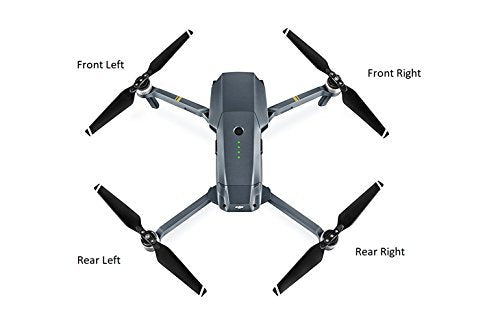Xmipbs Original Back Right Motor Arm Repair Parts for DJI Mavic Pro - Black Right