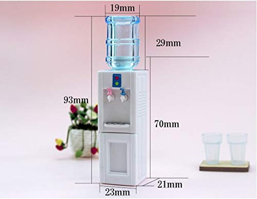 SXFSE Dollhouse Decoration Accessories,Miniature Life Play Scene Model Dollhouse Accessories Mini Water Dispenser (B)