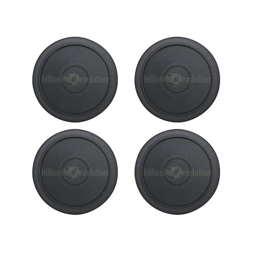Billiard Evolution 4 Black Round Air Hockey Pucks