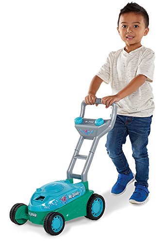 Kid Galaxy Mr. Bubble Push Bubble Mower w/ 4oz. of Bubbles, 20 x 14 x 10.75