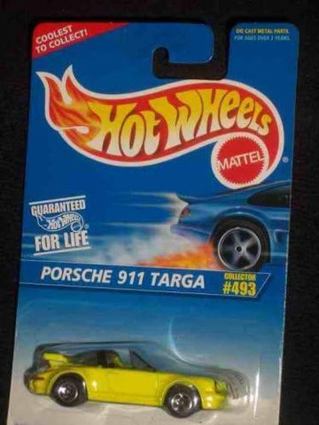 Hot Wheels #493 Porsche 911 Targa Small/Small Wheels Collectible Collector Car Mattel