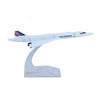 yuanpulalala Concorde Type Aircraft Model French British cola Alloy Solid Gift Collection Static Display (France)