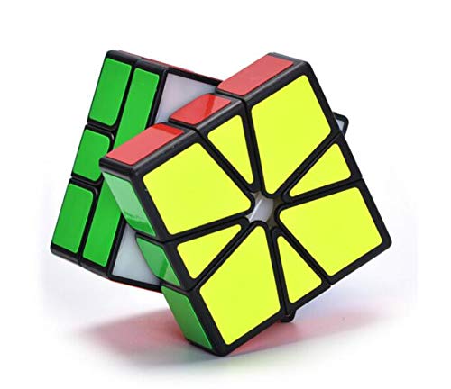 CuberSpeed Qiyi Square one Black Speed Cube QY Toys Square SQ1 Speed Cube Puzzle
