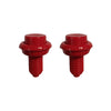 Game Room Guys Pinball Arcade Cabinet Flipper Button - 1-3/8" Shaft - Red (2 Pack)