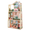 KidKraft Click & Play Fully Assembled Pop-Up Wooden Dollhouse; 50 Pieces