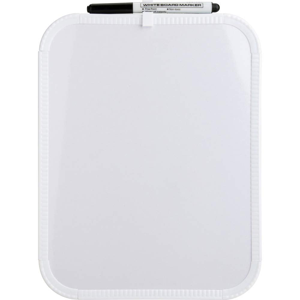 Lorell Sparco 75620 Dry-Erase Board, White, 8.5 x 11 Inch