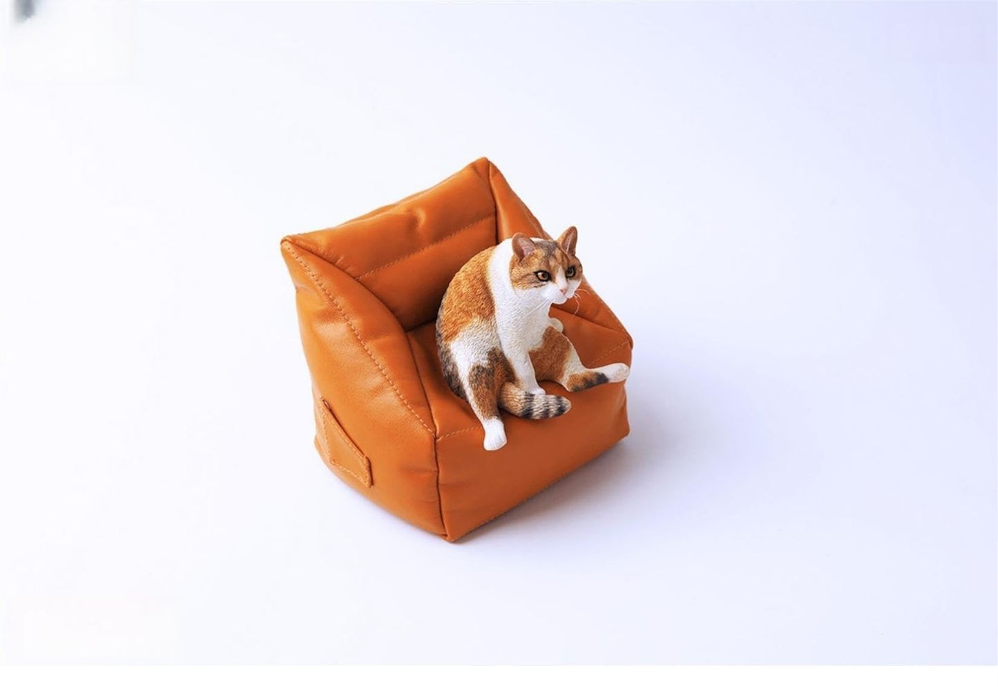 Lana Toys WLNTDOLA 1/6 Orange Cats 3.0 Pet Healing Figure Cute Lazy Cat Model Resin Decoration