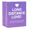 Long Distance Love - Long Distance Relationship Card Game for Couples, 150 Conversation Starter Cards for Video Calls & Virtual Date Night, Gift