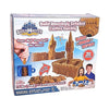 Mega Sand Castle Kit - Indoor Sand Kit for Kids with 20 Building Pieces, 1.5 lbs of Reusable, Moldable Magic Sand & No-Mess Play Mat - Art Sensory