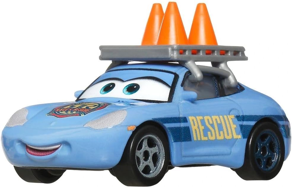 Mattel Cars Radiator Springs Race and Rescue 2025 1:55 Scale Diecast Vehicles (Sally)