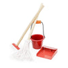 Odoria 1/12 Miniature Mop Bucket Cleaning Tools Dollhouse Decoration Accessories